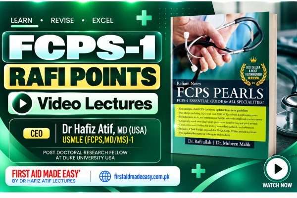 FCPS-1 Rafi Points 13th Edition Lectures