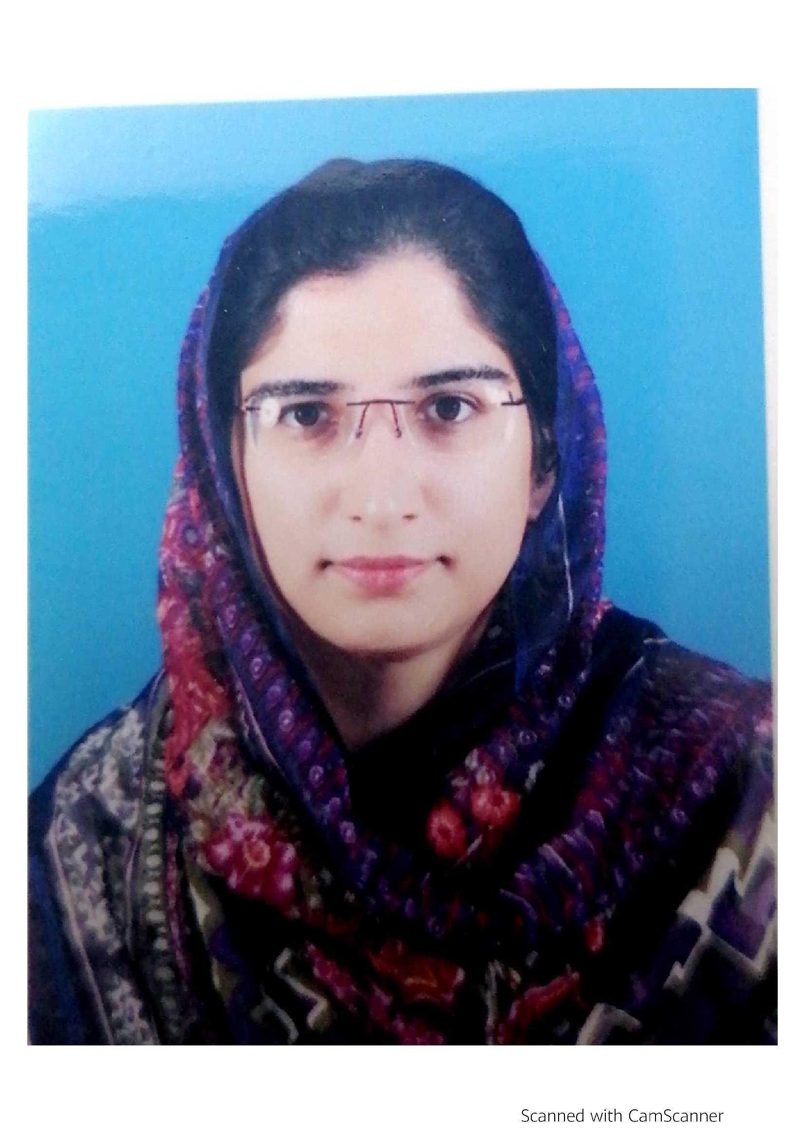 Dr Mariam Hina Khan